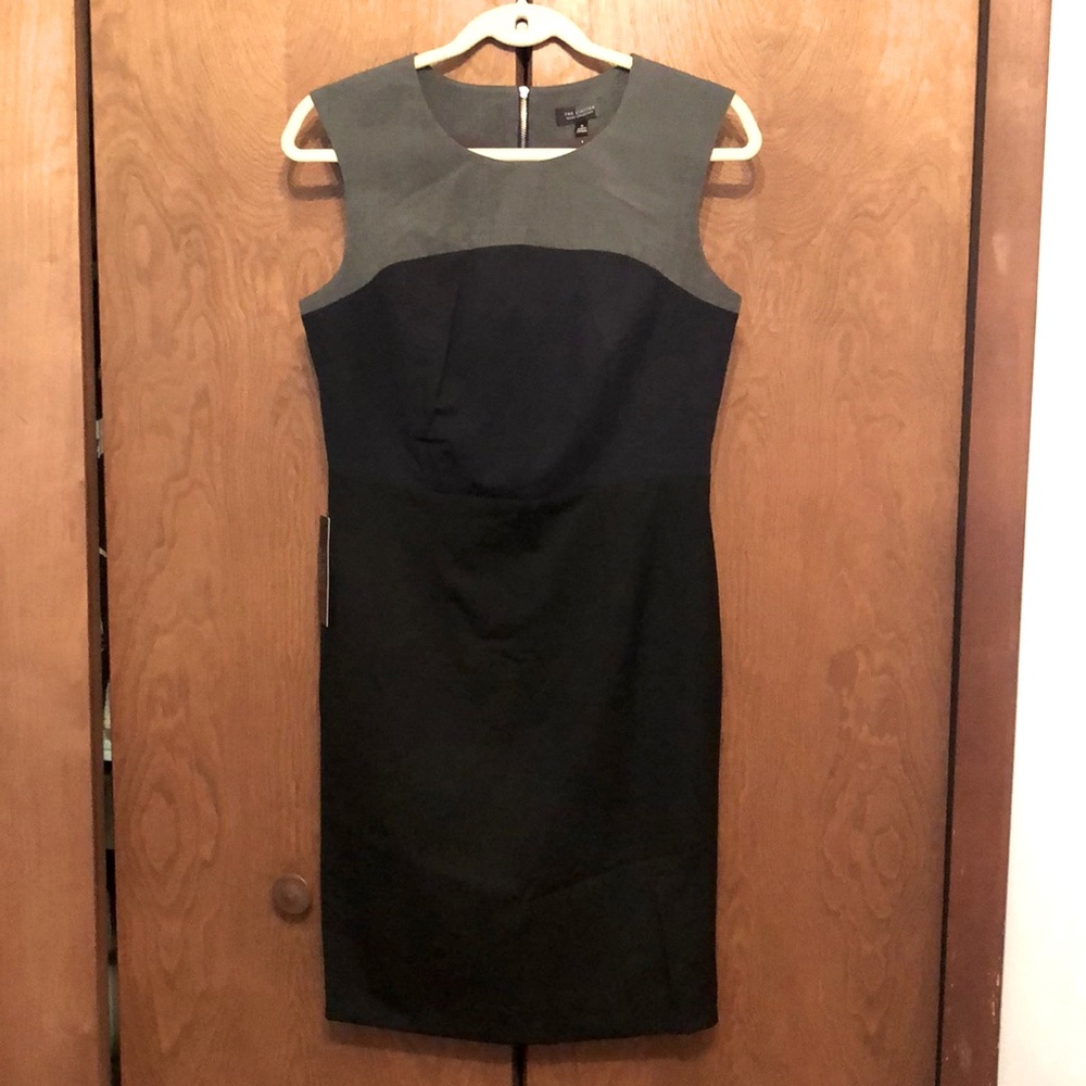 Color blocked formal dress, The Limited Black Collection, size 6, NWT, zipper